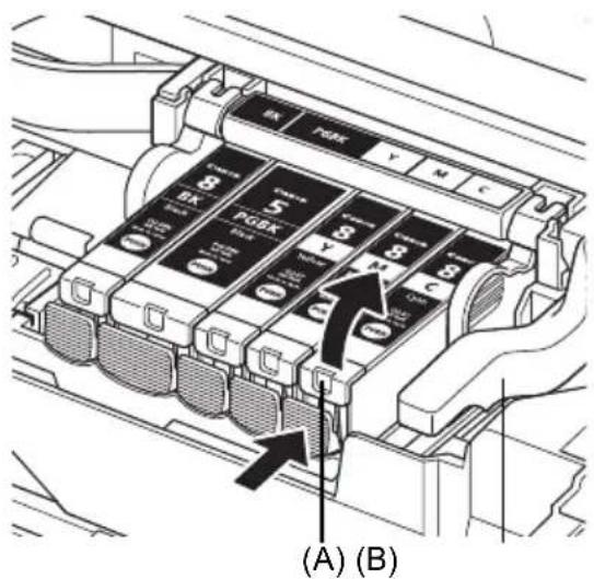 CANON Pixma iP4500 - Austauschen von Tintenbehältern - 1