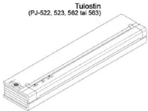 BROTHER PocketJet PJ523 - Sisältyvät lisävarusteet - 1