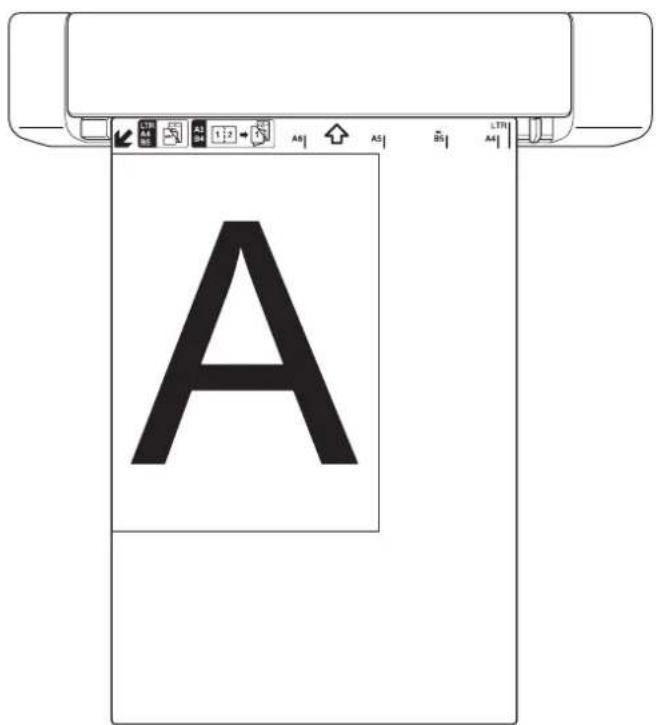 BROTHER DSMobile DS740D - Charger un document de taille non standard - 2