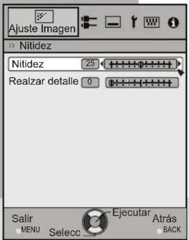 JVC DLARS65U - Ajustes y configuraciones del menu (Continuación) - 3