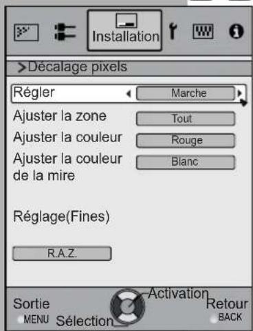 JVC DLARS65U - [3-2] Decalage pixels - 1