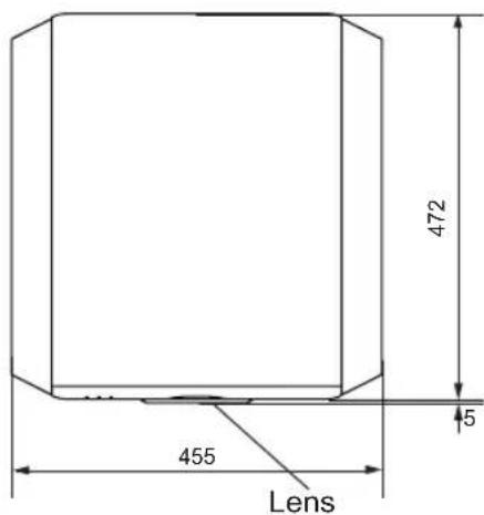 JVC DLARS65U - Dimensions - 1