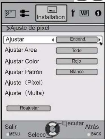 JVC DLARS65U - Ajustes y configuraciones del menu (Continuación) - 5