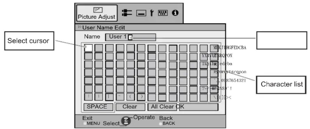 JVC DLARS65U - Adjustments and settings in the menu (continued) - 1