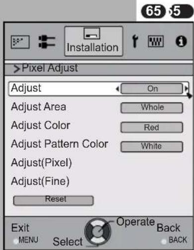JVC DLARS65U - [3-2] Pixel Adjust - 1