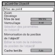 JVC DLARS55 - [3-1] Contrôle Objectif - 1
