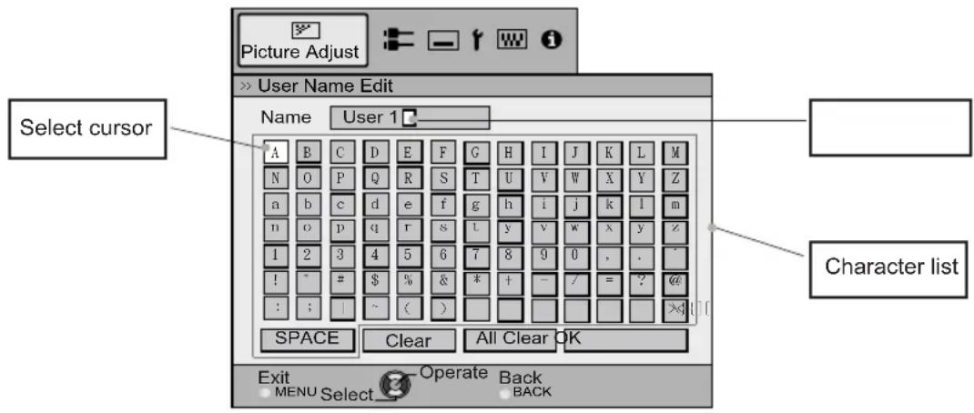JVC DLARS55 - Adjustments and settings in the menu (continued) - 1
