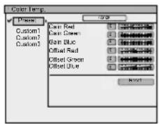 JVC DLARS55 - [1-1] Color Temp. - 1
