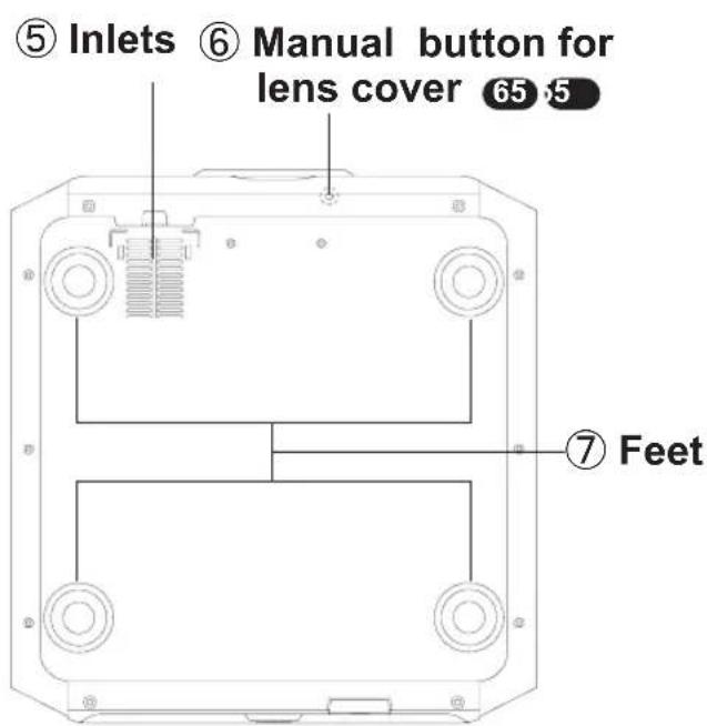 JVC DLARS55 - Main body - Bottom - 1