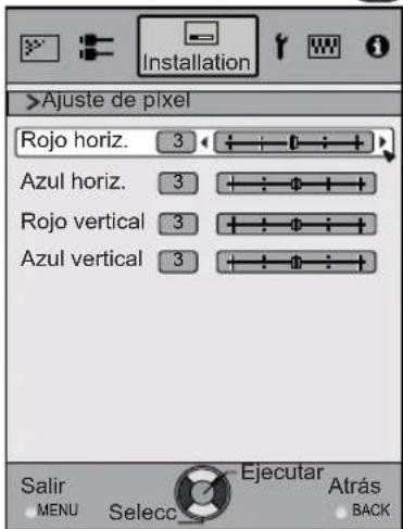 JVC DLARS55 - Ajustes y configuraciones del menu (Continuación) - 6