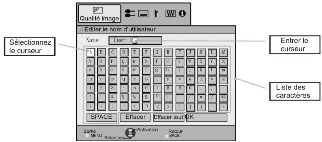 JVC DLARS55 - Réglages et paramètres dans le menu (Suite) - 1