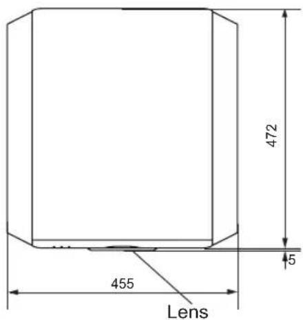 JVC DLARS55 - Dimensions - 1