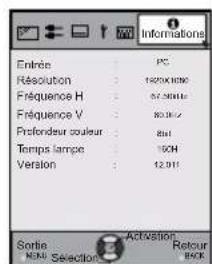 JVC DLARS55 - Appuyez sur OK ou sur le curseur (A) - 2