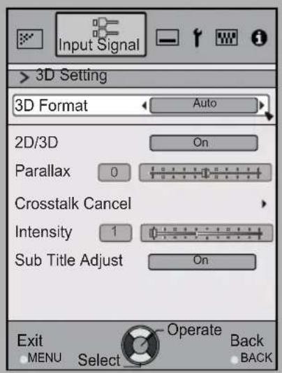 JVC DLARS55 - Adjustments and settings in the menu (continued) - 2