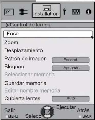 JVC DLARS55 - Ajustes y configuraciones del menu (Continuación) - 3