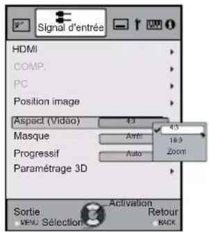 JVC DLARS55 - Aspect l'image - 3