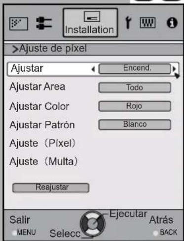 JVC DLARS55 - Ajustes y configuraciones del menu (Continuación) - 5