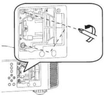 JVC DLARS60U3D - Lamp replacement procedure - 2