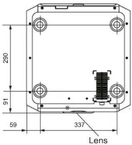 JVC DLARS60U3D - Dimensions - 2