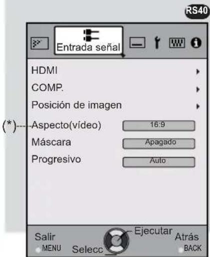 JVC DLARS60U3D - Estructura de la jerarquía de menús (resumen) - 4