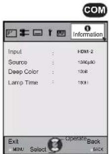 JVC DLARS60U3D - Press OK or cursor (▼)▼ - 1