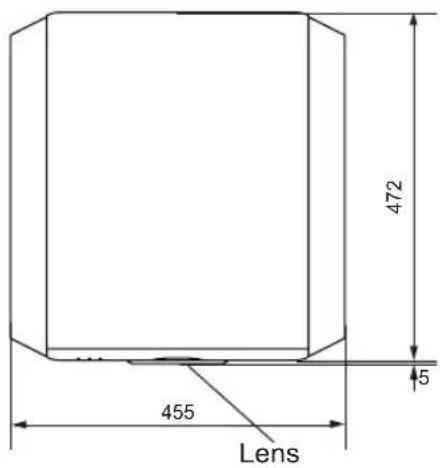 JVC DLARS60U3D - Dimensions - 1