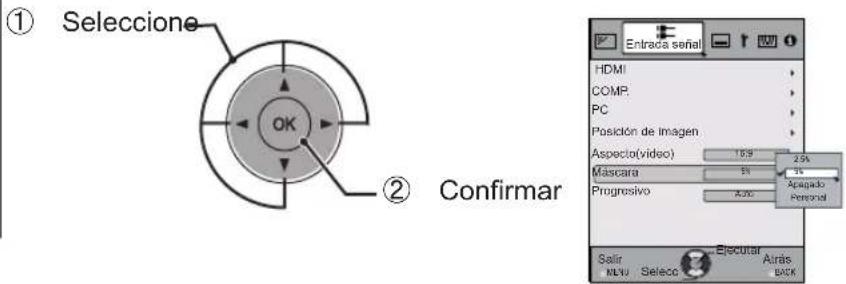 JVC DLARS60U3D - Enmascare la imagen - 2