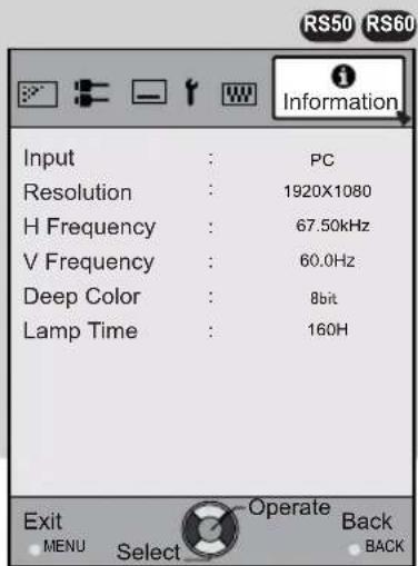 JVC DLARS60U3D - Adjustments and settings in the menu (continued) - 4