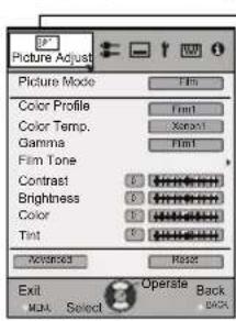 JVC DLARS60U3D - Press MENU. - 1