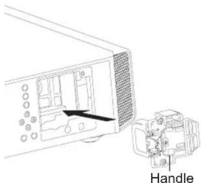 JVC DLARS60U3D - Install the new lamp unit - 1