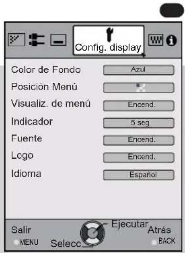 JVC DLARS60U3D - Ajustes y configuraciones del menú (Continuación) - 2