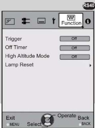 JVC DLARS60U3D - Adjustments and settings in the menu (continued) - 3
