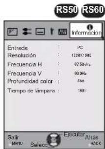 JVC DLARS60U3D - Presione OK o el cursor (▼). - 2