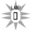 JVC DLARS60U3D - LAMP encendida(en naranja) - 1