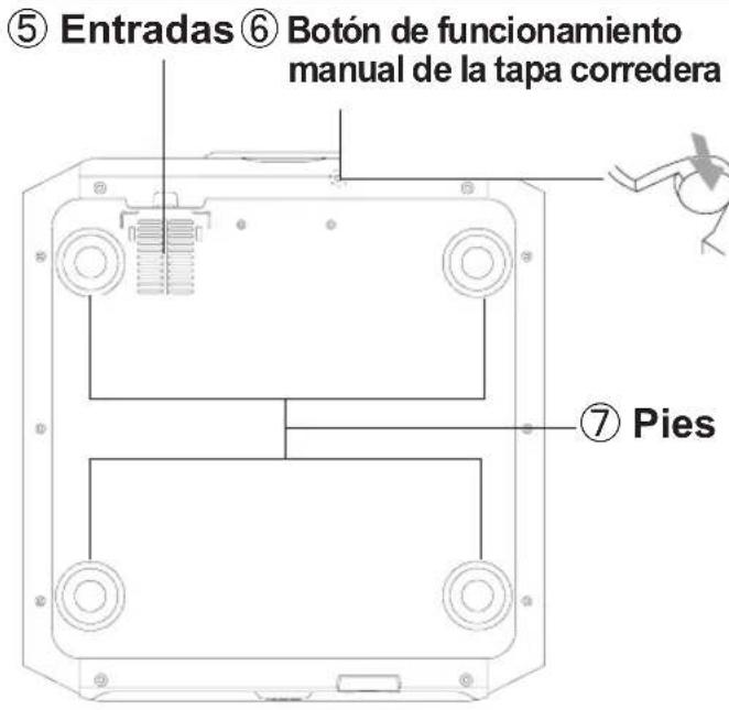 JVC DLARS60U3D - Cuerpo principal - Parte inferior - 1