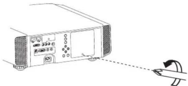 JVC DLARS60U3D - Lamp replacement procedure - 1