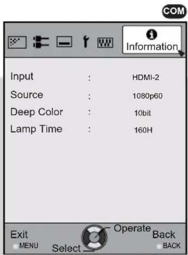JVC DLARS60U3D - Adjustments and settings in the menu (continued) - 2