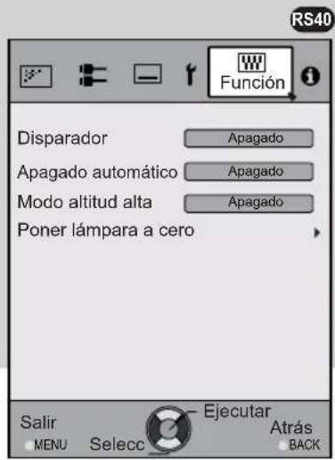 JVC DLARS60U3D - Ajustes y configuraciones del menú (Continuación) - 3