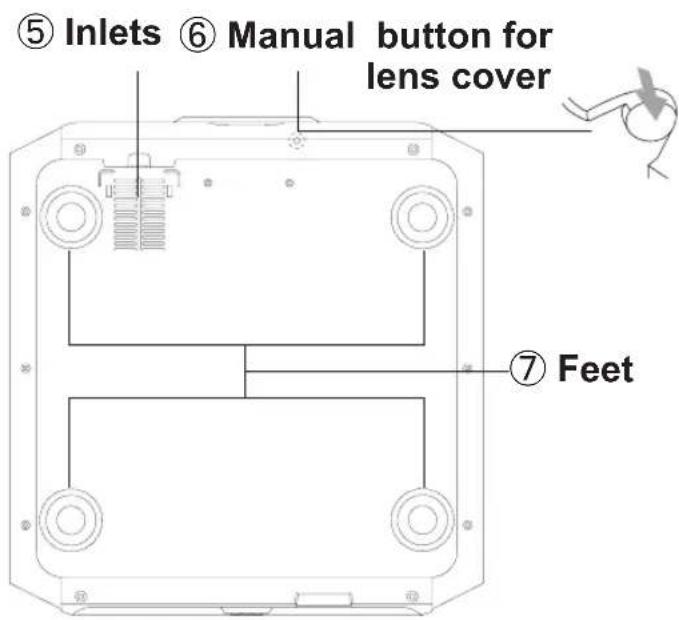 JVC DLARS60U3D - Main body - Bottom - 1