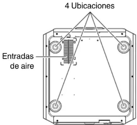 JVC DLARS49U - Precauciones durante el montaje - 2
