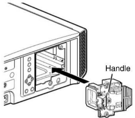 JVC DLARS49U - Install the new lamp unit - 1