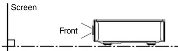 JVC DLARS49U - Installing the screen - 1