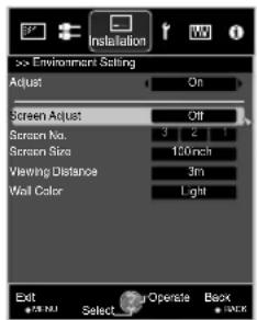 JVC DLARS49U - Set Screen Adjust - 1
