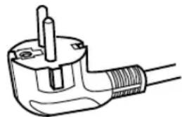 JVC DLARS49U - Cord. d'alimentation - 2