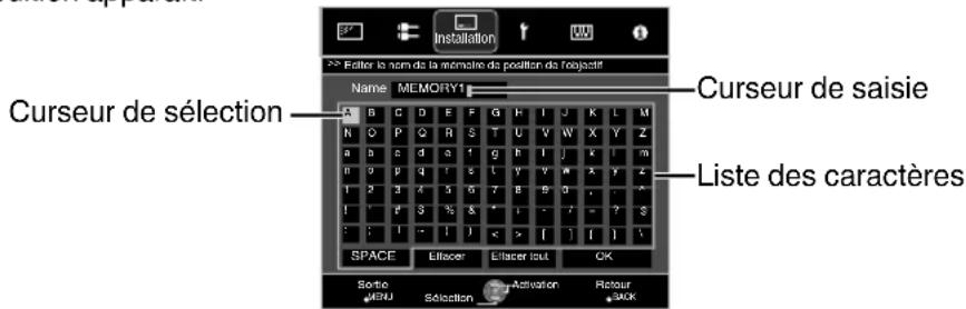 JVC DLARS49U - Renommer un paramètre de réglage - 2