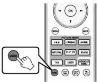 JVC DLARS49U - Ejempio de ajuste de gamma - 7
