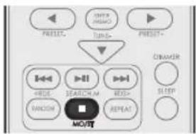 SHERWOOD S7 - Pour arreter la lecture - 1