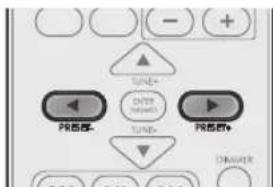 SHERWOOD S7 - Tuning in to Preset Stations - 1