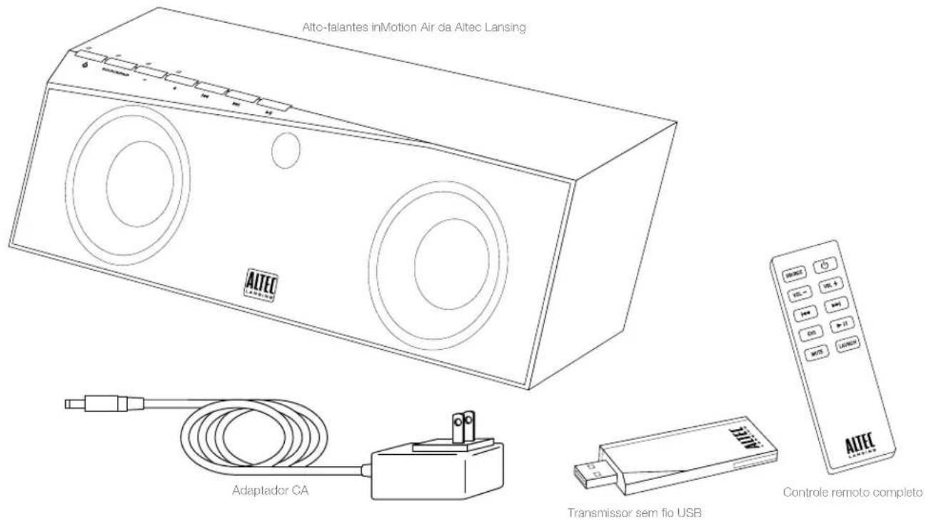 ALTEC LANSING inMotion Air iMW725 - Conteúdo - 1