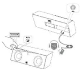 ALTEC LANSING inMotion Air iMW725 - How to Listen to Your Non-Bluetooth-Enabled Portable Audio Device - 1